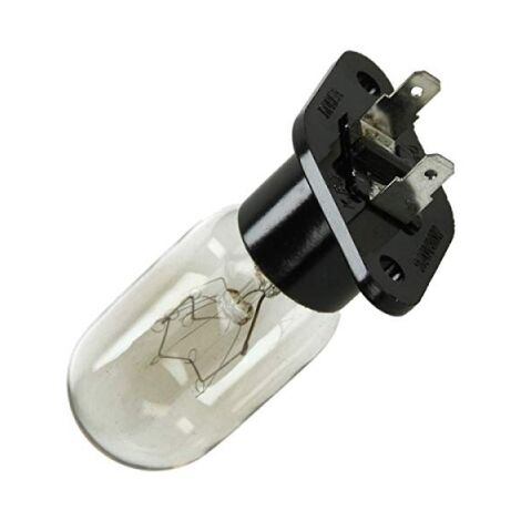 AMPOULE A COSSES DROITE 25 W - 240 V POUR MICRO ONDES WHIRLPOOL - 480120100168 (1/3)