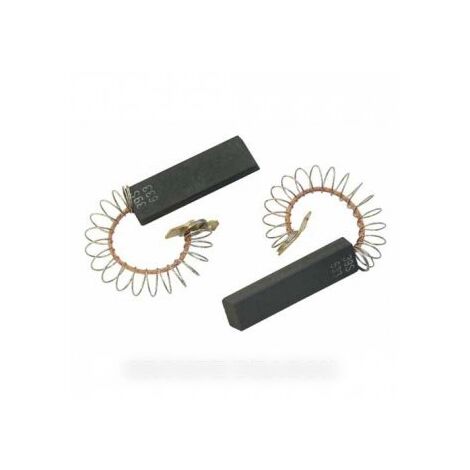 Lot de deux charbons balai moteur (x2) pour lave-linge Bosch, Siemens, Viva réf : 00605694