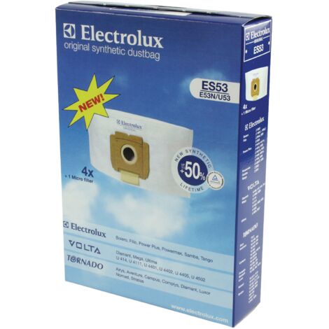 Kit de filtration et sacs en papier pour Aspirateur ELECTROLUX 9001959585 (1/3)
