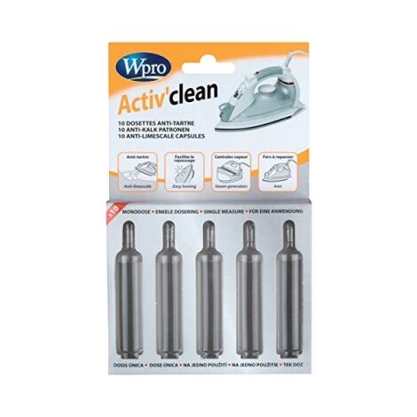 Dosettes X10 Anti-tartre WPRO Référence SIM010, Fers,centrales Vapeur