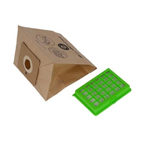 Seb - sac aspirateur compacteo 6 pieces + filtre hepa - zr004101 (1/5)