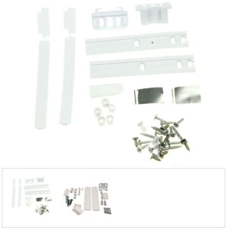 Kit de fixation porte et système Glissière pour Réfrigérateur, Congélateur WHIRLPOOL 481231028208