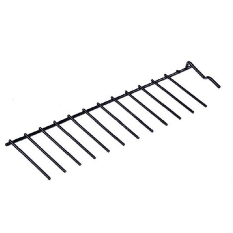 Support assiette droit pour lave-vaisselle – Compatible Beko – Métal – Hauteur 2,7 cm – Profondeur 23,8 cm – Fixation solide - 1759030200