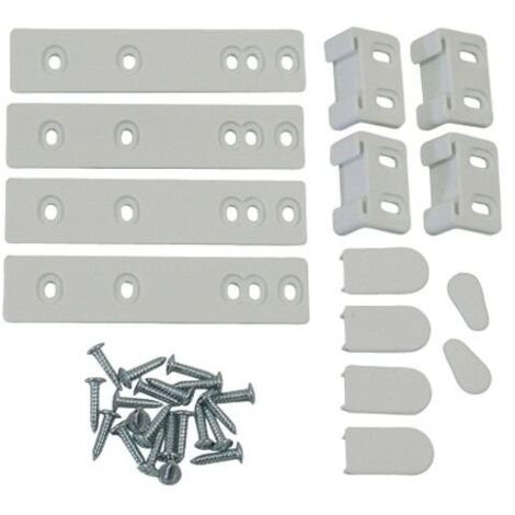AEG – Kit de glissières universel pour réfrigérateur – Compatible avec de nombreux modèles – Remplacement facile des glissières usées (1/2)