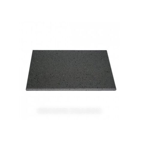 SEB – Pierre de cuisson rectangulaire 40,5 x 20 cm – Inox – Compatible TEFAL AMBIANCE – Pour cuisson raclette et pierrade