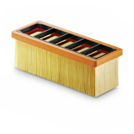 KARCHER Filtro plissettato piatto - Quantità: 1 Pezzo(i) - Colore: marrone - Peso: 0.1 kg (1/2)