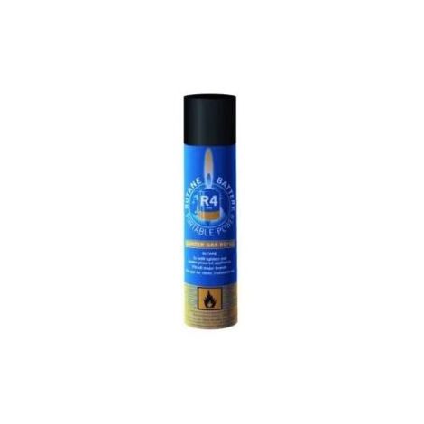 Kemper – Cartouche de gaz butane 90g – 6 adaptateurs de recharge – Compatible briquets et chalumeaux – Flamme stable et performante