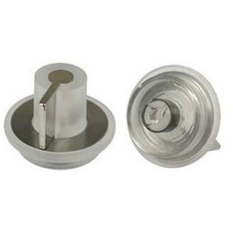 Manette de commande pour four – Acier inoxydable – Dimensions 38 x 38 x 30 mm – Compatible avec modèles SMEG 694975513