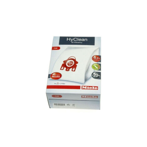 Sacs microfibre FJM pour aspirateur Miele – Filtration optimale pour particules fines – Pack de 5 sacs – Référence 9917710 (1/2)
