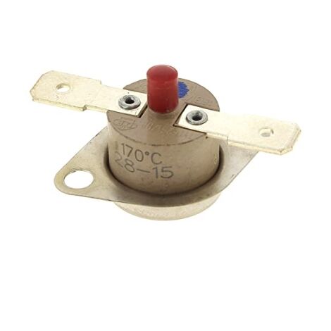 Thermostat rearmable 170° – Compatible sèche-linge Brandt – Pièce détachée de qualité – Remplacement facile et rapide (1/4)