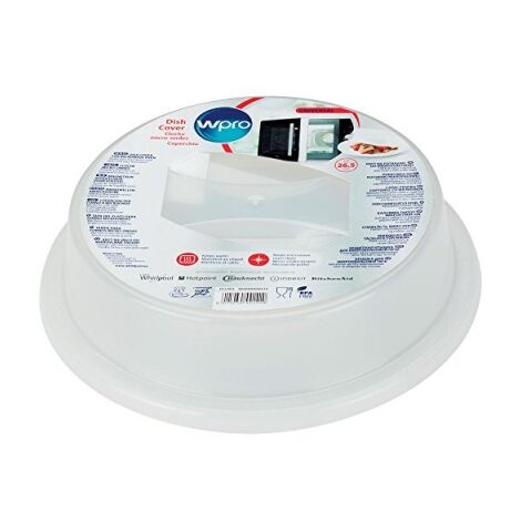 Wpro PLL003 Cloche pour micro-ondes Diamètre : 26,5 cm Hauteur : 5,5 cm