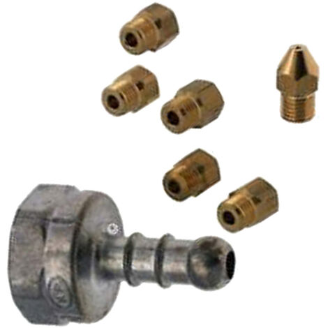 Lot De 5 Injecteurs Gaz Butane – 5mm Pas Fin – Standard Universel – Neuf