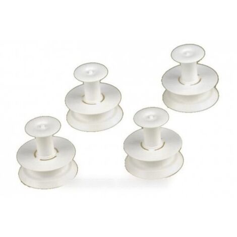 Roulette de panier pour Lave-vaisselle Whirlpool 481252888113 (1/2)