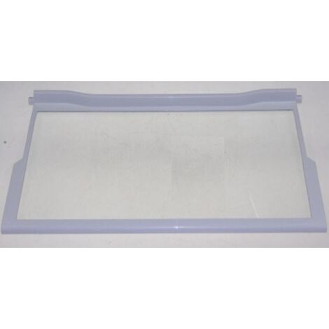 Chayette en verre 470x290 mm pour réfrigérateur – Compatible Whirlpool, Bauknecht, Ikea, Ignis, Laden, Ariston – Remplacement d'origine (1/2)