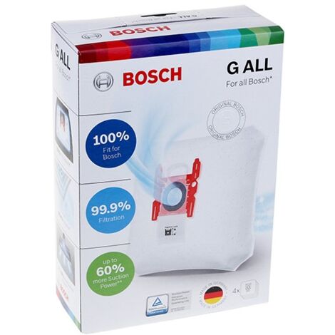 Sac pour aspirateur compatible Bosch B/S/H – Accessoire de rechange – Largeur 30cm – Pour modèles 00577318