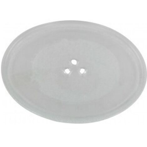 Plateau tournant diametre 255mm  49PM007 pour Micro-ondes BOSCH, CARREFOUR HOME, DAEWOO, FAR, MICROLOGIC, PROLINE, SABA, SELECLINE, SIEMENS