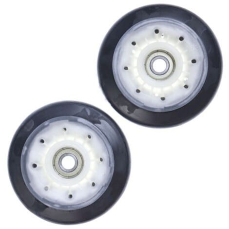 Lot de 2 poulies avant tambour pour sèche-linge LG – Remplacement pièces d'origine – Performance fiable et fonctionnement optimal (1/4)