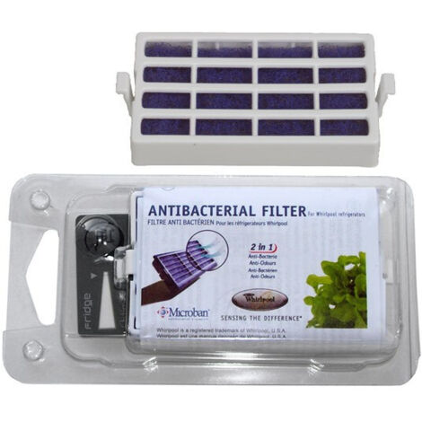 Wpro ANT001 Filtre Anti Bactérien pour réfrigérateur Combi Whirlpool