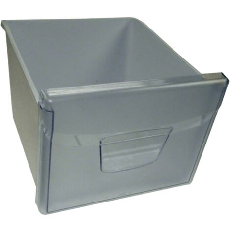 Bac à légumes complet pour réfrigérateur – Compatible Indesit – Couleur blanche mate – C00117110 (1/2)