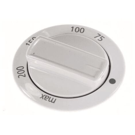 BOUTON THERMOSTAT POUR CUISINIERE BEKO - 250315006 (1/2)