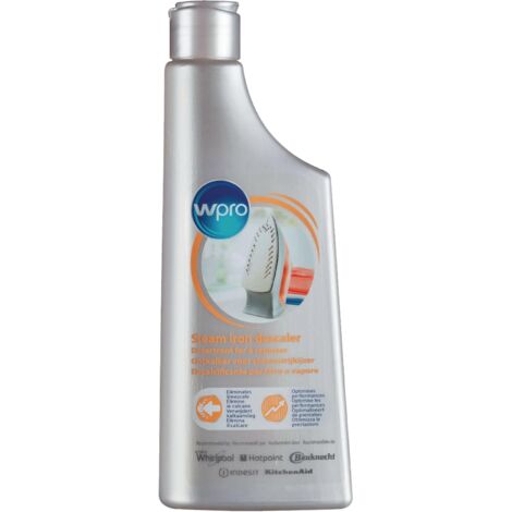 Détartrant Liquide Pour Fer à Repasser Et Centrale Vapeur - Flacon De 250 Ml - Wpro