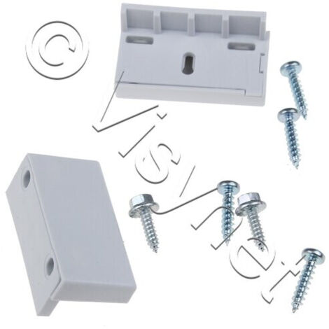 Kit d'accessoires de fixation porte pour congélateur – 2 pièces – Compatible Liebherr – 9096873 (1/2)