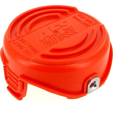 Couvercle d'origine pour bobine de fil débroussailleuse – Accessoire coupe-bordure – Compatible avec modèles Black & Decker – Coupe précise (1/2)