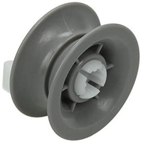 Roue panier supérieure pour lave vaisselle Bosch - 00611666 (1/2)