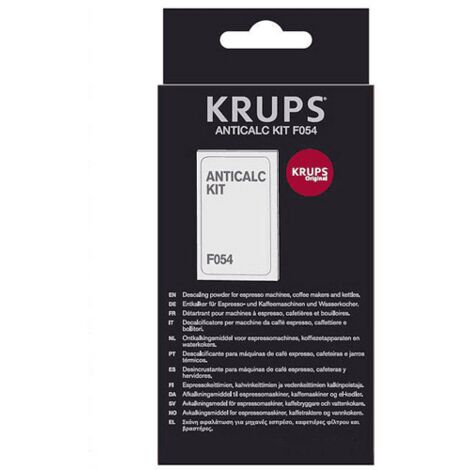 Détartrant liquide 500 ml pour machine expresso – Compatible modèles Krups – Élimine le calcaire pour un café optimal