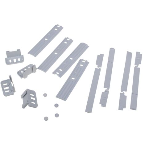 Kit de montage universel pour porte glissière frigo encastré 481231019131 – Compatible Whirlpool, IKEA, Laden – Installation facile avec accessoires inclus