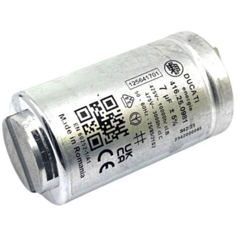 Condensateur pour Sèche-Linge ELECTROLUX 1256417013 (1/6)