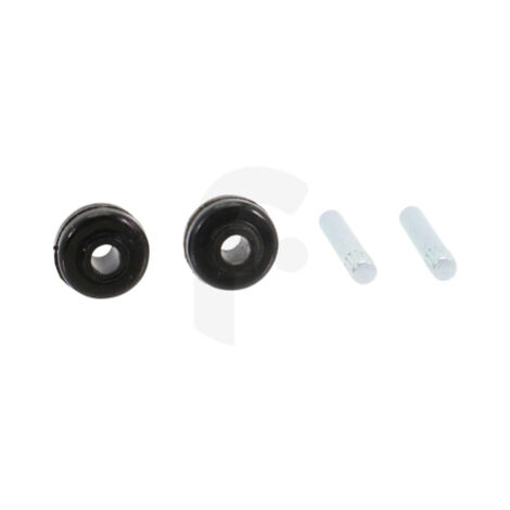 SEB – Lot de 2 roulettes avant pour aspirateur X-FORCE FLEX – Accessoire compatible Rowenta – Couleur noir – Largeur standard
