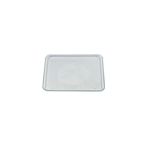 Plateau en verre rectangulaire 341x266x23 mm pour micro-ondes Bosch - 00672497