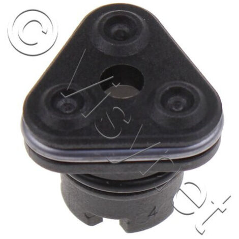 Axe ressort de poignée freezer pour Réfrigérateur, Congélateur BEKO 4079810100 (1/2)