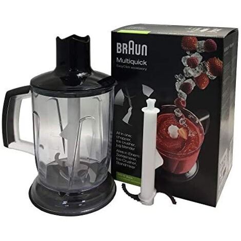 Braun MQ40 Multiquick Accessoire Batteur Bol Plastique Noir 11 x 16 x 11 cm - 81364469 (1/5)
