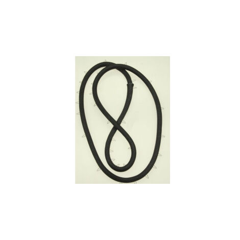 Joint de porte 32 clips pour Four WHIRLPOOL 481246689042 (1/4)