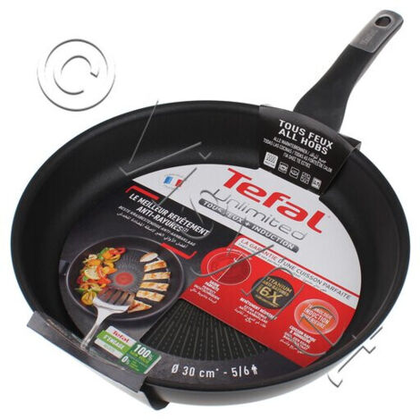 Poêle à frire 30 cm – Compatible cuiseur vapeur TEFAL G2550702 – Pour cuisson précise et homogène – Revêtement antiadhésif durable (1/2)