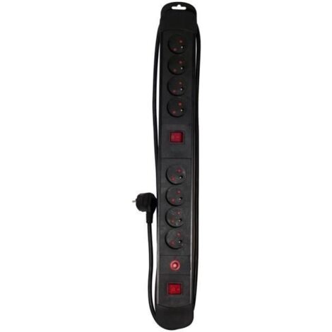 Prise mul.8 x 16 a 2 x interrupt. + securite