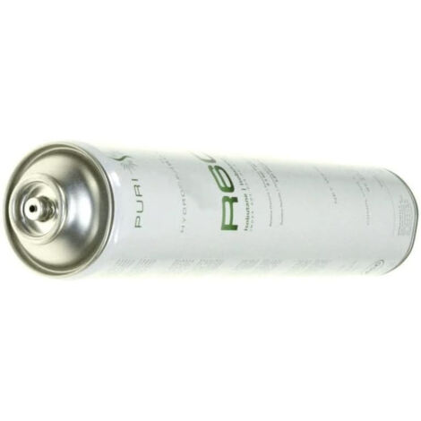 Bouteille de gaz isobutane R600A 420g – Recharge pour réfrigérateurs – Efficacité énergétique – Compatible avec Whirlpool et autres