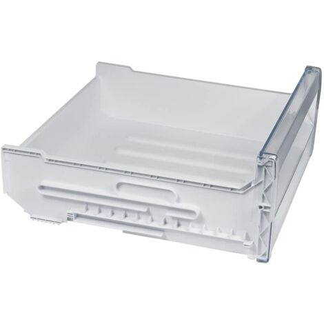 Bac à légumes pour réfrigérateurs Whirlpool et Bauknecht – Dimensions 425x165x425mm – Espace de rangement optimal pour fruits et légumes