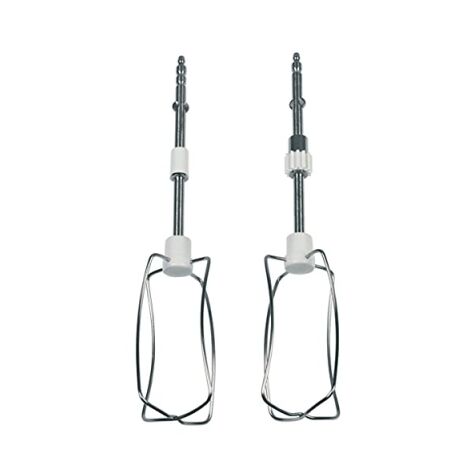 Tefal, Seb, Moulinex Ss-987800 Jeu De 2 Fouets A Emulsionner Blancs