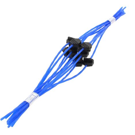 Black & Decker – Lot de 10 fils torsadés 2,4 mm – Fil de coupe pour coupe-bordures – Longueur 10 mètres – Coupe précise des bordures - A6489-XJ