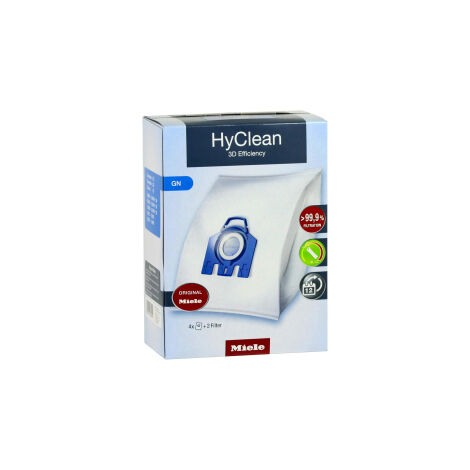 Miele 10123210 Airclean 3D Efficiency Bag Type GN 4 sacs à poussière et 2 filtres (1/3)