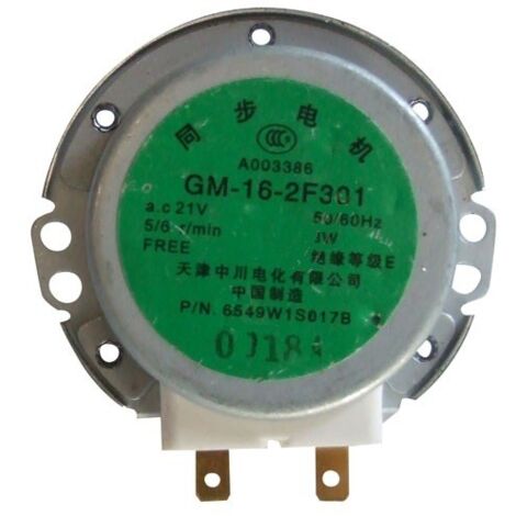 GM-16-2F301 MOTEUR DE PLATEAU pour micro ondes LG (1/3)