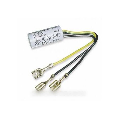 Filtre antiparasite pour sèche-linge – 75x2038mm – Compatible BRANDT, THOMSON, VEDETTE – Évite surchauffe et pannes
