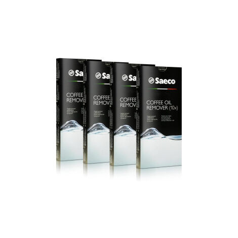 Lot de 4 boîtes de pastilles dégraissantes pour machine à café Espresso Saeco,
Philips - CA6704/99 (1/3)