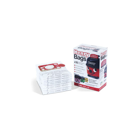 Henry NVM-1CH/907075 HepaFlo Lot de 10 sacs d'aspirateur (1/3)