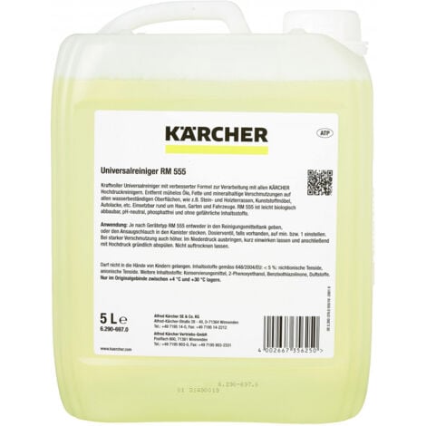 Détergent universel RM 555 (5L) pour Nettoyeur Haute Pression KARCHER - 62953570