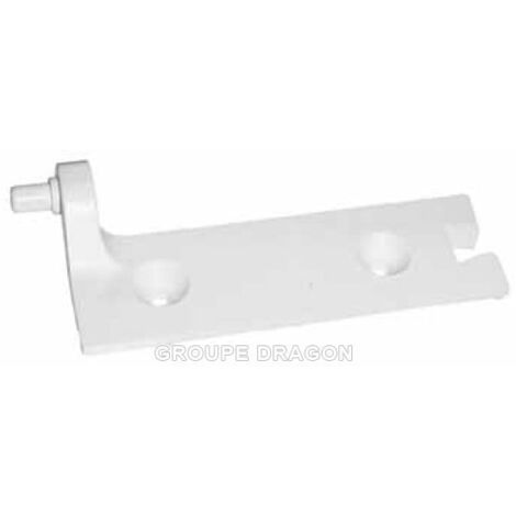 Charnière supérieure évaporateur pour Réfrigérateur, Congélateur CANDY 92140342 (1/2)
