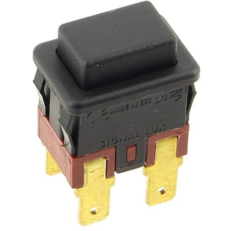 Interrupteur 4 cosses pour tronçonneuse et coupe-bordures Black&Decker - 579318-00 (1/2)